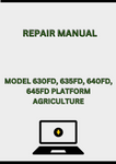 MODEL 630FD, 635FD, 640FD, 645FD PLATFORM REPAIR MANUAL - PDF