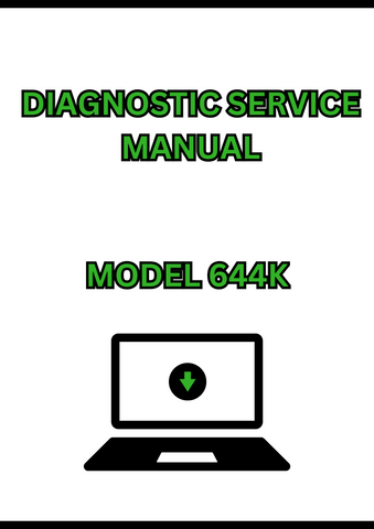 MODEL 644K 4WD LOADER DIAGNOSTIC SERVICE MANUAL - PDF