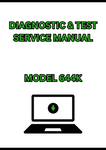 MODEL 644K 4WD LOADER DIAGNOSTIC & TEST SERVICE MANUAL - PDF