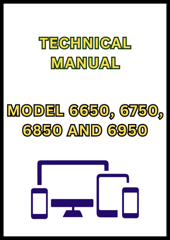 MODEL 6650, 6750, 6850 AND 6950 SELF-PROPELLED FORAGE HARVESTER TECHNICAL MANUAL - PDF
