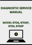 MODEL 670G, 670GP, 672G, 672GP MOTOR GRADER DIAGNOSTIC SERVICE MANUAL - PDF
