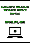 MODEL 675, 675B SKID STEER LOADER DIAGNOSTIC AND REPAIR TECHNICAL SERVICE MANUAL - PDF
