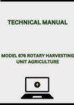 MODEL 676 ROTARY HARVESTING UNIT TECHNICAL MANUAL - PDF