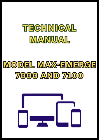 MODEL MAX-EMERGE 7000 AND 7100 PLANTER TECHNICAL MANUAL - PDF