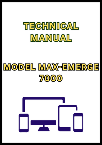 MODEL MAX-EMERGE 7000 FOLDING PLANTER TECHNICAL MANUAL - PDF