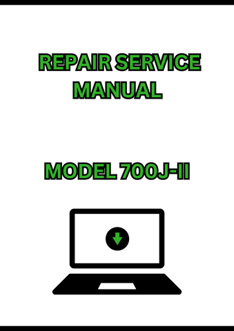 MODEL 700J-II CRAWLER DOZER REPAIR SERVICE MANUAL - PDF