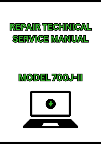 MODEL 700J-II CRAWLER DOZER REPAIR TECHNICAL SERVICE MANUAL - PDF