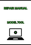 MODEL 700L CRAWLER DOZER REPAIR MANUAL - PDF