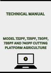 MODEL 722PF, 725PF, 730PF, 735PF AND 740PF CUTTING PLATFORM TECHNICAL MANUAL - PDF