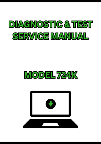 MODEL 724K 4WD LOADER DIAGNOSTIC & TEST SERVICE MANUAL - PDF