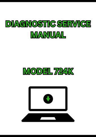 MODEL 724K LOADER DIAGNOSTIC SERVICE MANUAL - PDF