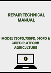 MODEL 730FD, 735FD, 740FD & 745FD PLATFORM REPAIR TECHNICAL MANUAL - PDF