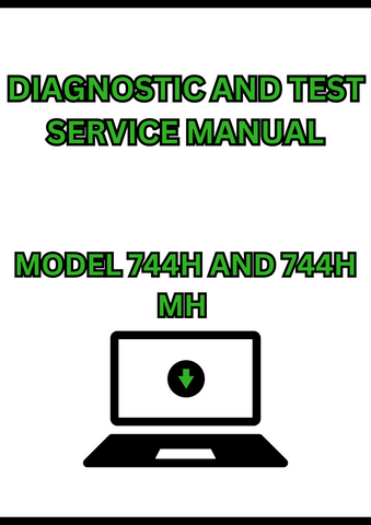MODEL 744H 4WD AND 744H MH LOADER DIAGNOSTIC AND TEST SERVICE MANUAL - PDF