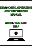 MODEL 744J AND 824J 4WD LOADER DIAGNOSTIC, OPERATION AND TEST SERVICE MANUAL - PDF