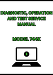 MODEL 744K 4WD LOADER DIAGNOSTIC, OPERATION AND TEST SERVICE MANUAL - PDF
