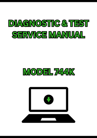 MODEL 744K SERIES II 4WD LOADER DIAGNOSTIC & TEST SERVICE MANUAL - PDF