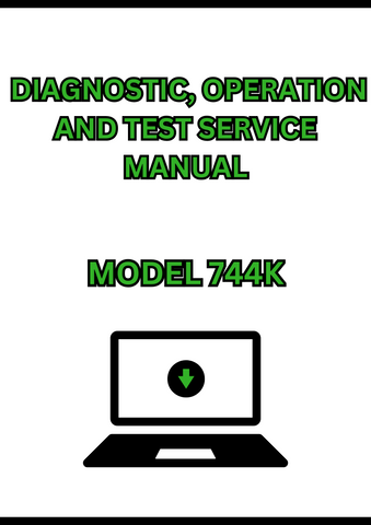 MODEL 744K T3/S2 4WD LOADER DIAGNOSTIC, OPERATION AND TEST SERVICE MANUAL - PDF