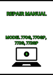 MODEL 770G, 770GP, 772G, 772GP MOTOR GRADER REPAIR MANUAL - PDF