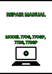 MODEL 770G, 770GP, 772G, 772GP MOTOR GRADER REPAIR MANUAL - PDF