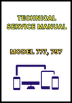 MODEL 777, 797 MAX-FRAME MOWER TECHNICAL SERVICE MANUAL - PDF