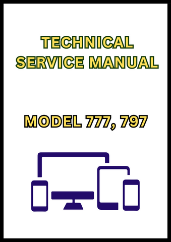 MODEL 777, 797 MAX-FRAME MOWER TECHNICAL SERVICE MANUAL - PDF