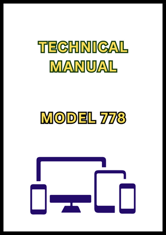 MODEL 778 ROTARY HARVESTING UNIT TECHNICAL MANUAL - PDF
