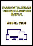 MODEL 7G18 WALK-BEHIND MOWER DIAGNOSTIC, REPAIR TECHNICAL SERVICE MANUAL - PDF
