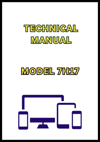 MODEL 7H17 WALK-BEHIND MOWER TECHNICAL MANUAL - PDF