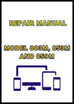 MODEL 803M, 853M AND 859M TRACKED FELLER BUNCHER REPAIR MANUAL - PDF