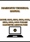 MODEL 8100, 8200, 8300, 8400, 8500, 8600, 9600 SELF-PROPELLED FORAGE HARVESTER DIAGNOSTIC TECHNICAL MANUAL - PDF