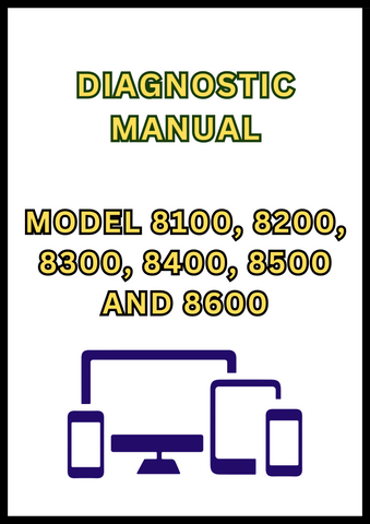 MODEL 8100, 8200, 8300, 8400, 8500 AND 8600 SELF-PROPELLED FORAGE HARVESTER DIAGNOSTIC MANUAL - PDF