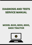 MODEL 8100, 8200, 8300, 8400 TRACTOR DIAGNOSIS AND TESTS SERVICE MANUAL - PDF