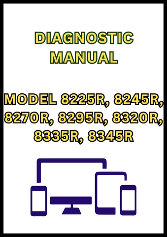 MODEL 8225R, 8245R, 8270R, 8295R, 8320R, 8335R, 8345R, 8370R AND 8400R TRACTOR DIAGNOSTIC MANUAL - PDF