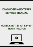MODEL 8230T, 8330T & 8430T TRACK TRACTOR DIAGNOSIS AND TESTS SERVICE MANUAL - PDF