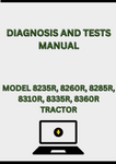 MODEL 8235R, 8260R, 8285R, 8310R, 8335R, 8360R TRACTOR DIAGNOSIS AND TESTS MANUAL - PDF
