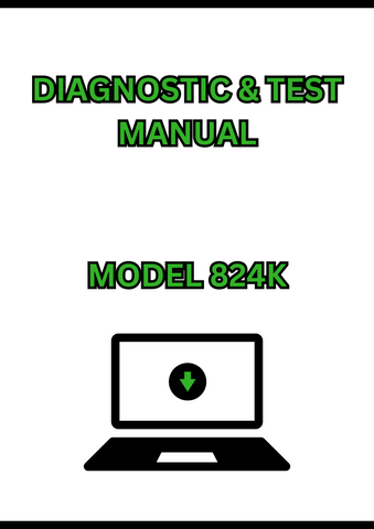 MODEL 824K SERIES II 4WD LOADER DIAGNOSTIC & TEST MANUAL - PDF