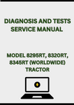 MODEL 8295RT, 8320RT, 8345RT (WORLDWIDE) TRACTOR DIAGNOSIS AND TESTS SERVICE MANUAL - PDF