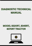 MODEL 8320RT, 8345RT, 8370RT TRACTOR DIAGNOSTIC TECHNICAL MANUAL - PDF