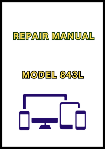MODEL 843L WHEELED FELLER BUNCHER REPAIR MANUAL - PDF