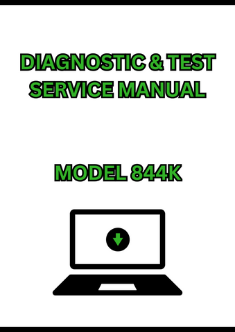 MODEL 844K SERIES II 4WD LOADER DIAGNOSTIC & TEST SERVICE MANUAL - PDF