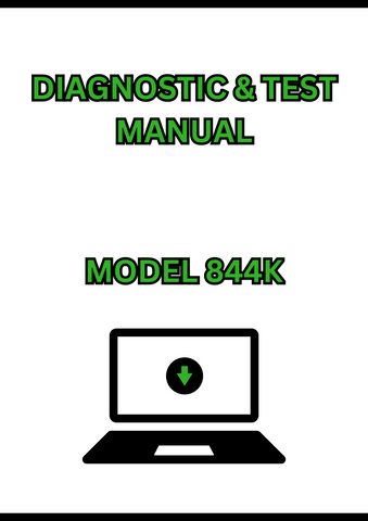 MODEL 844K SERIES II 4WD LOADER DIAGNOSTIC & TEST MANUAL - PDF
