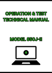 MODEL 850J-II CRAWLER DOZER OPERATION & TEST TECHNICAL MANUAL - PDF