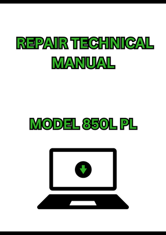 MODEL 850L PL CRAWLER DOZER REPAIR TECHNICAL MANUAL - PDF