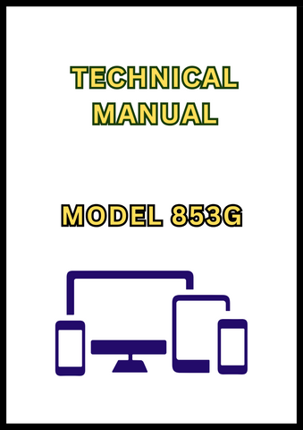 MODEL 853G FELLER BUNCHER TECHNICAL MANUAL - PDF