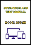MODEL 859MH TRACKED HARVESTER OPERATION AND TEST MANUAL - PDF
