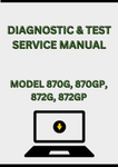 MODEL 870G, 870GP, 872G, 872GP MOTOR GRADER DIAGNOSTIC & TEST SERVICE MANUAL - PDF