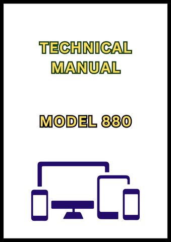 MODEL 880 HYDROSTATIC DRIVE WINDROWER TECHNICAL MANUAL - PDF