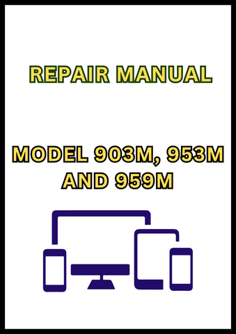 MODEL 903M, 953M AND 959M TRACKED FELLER BUNCHER REPAIR MANUAL - PDF