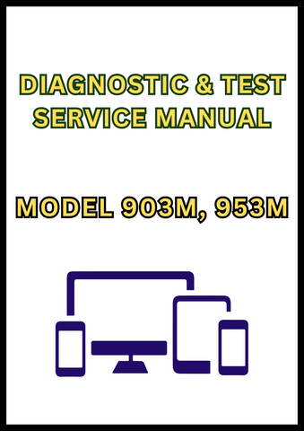 MODEL 903M, 953M TRACK FELLER BUNCHER DIAGNOSTIC & TEST SERVICE MANUAL - PDF