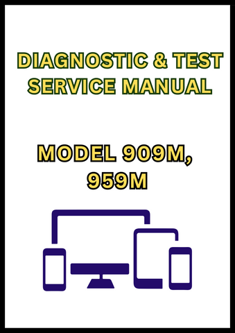 MODEL 909M, 959M TRACK FELLER BUNCHER DIAGNOSTIC & TEST SERVICE MANUAL - PDF